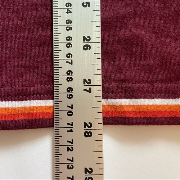 Mens Striped Long Sleeves Polo Shirt Large - Picture 9 of 10